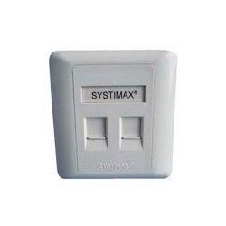 Systimax 2-Port Faceplate
