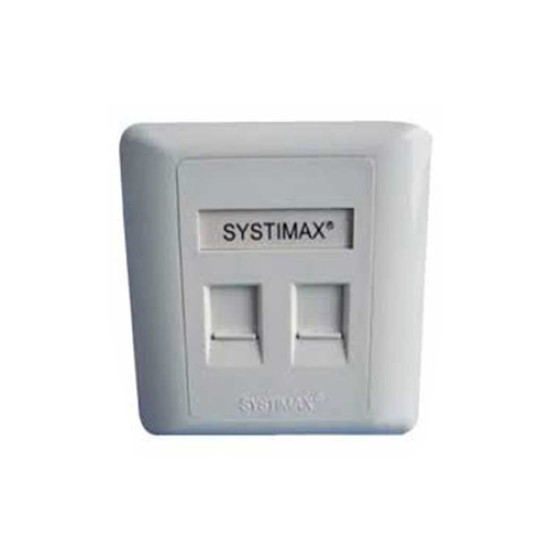 Systimax 2-Port Faceplate