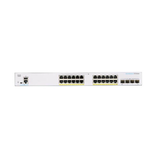 Cisco CBS350-24FP-4G 24-Port Gigabit POE Managed Switch