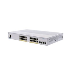 Cisco CBS350-24P-4X-EU 24-Port Gigabit PoE+ Managed Switch
