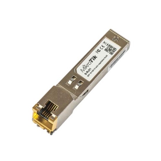 Mikrotik S-RJ01 RJ45 SFP 10/100/1G Copper Module