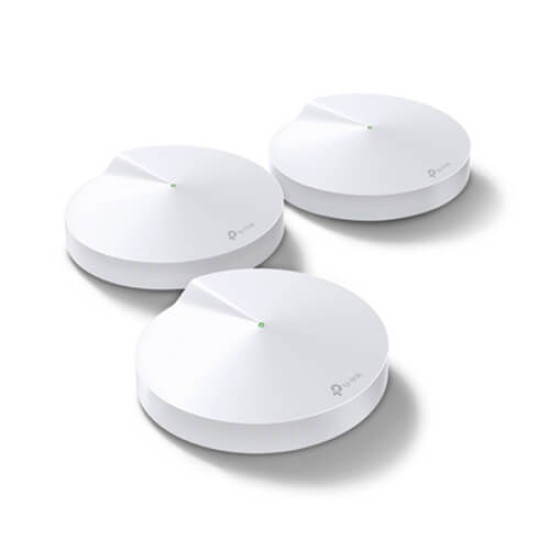 TP-Link Deco M9 Plus 3-Pack AC2200 Tri-Band Whole Home Mesh Wi-Fi Router
