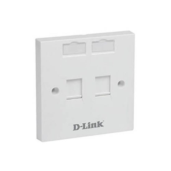 D-Link 2-Port Face Plate | NFP-0WHI21
