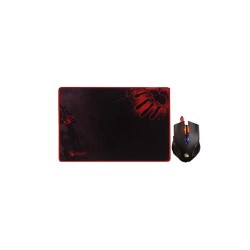 A4tech Bloody Q8181S Neon X Glide Gaming Mouse & Mouse Pad