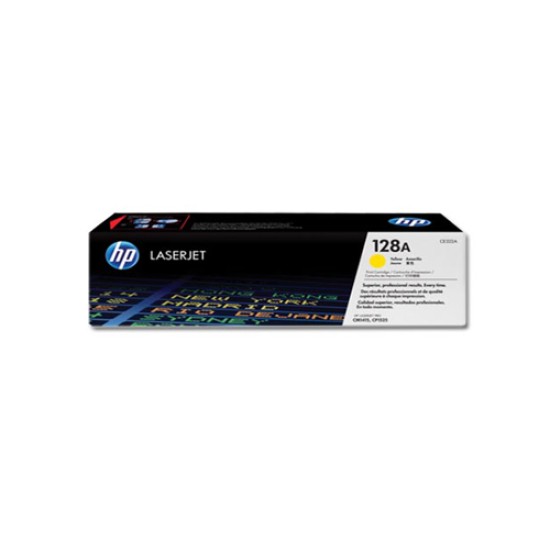 HP 128A Yellow Original LaserJet Toner Cartridge