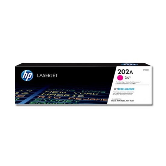 HP 202A Magenta Original LaserJet Toner Cartridge