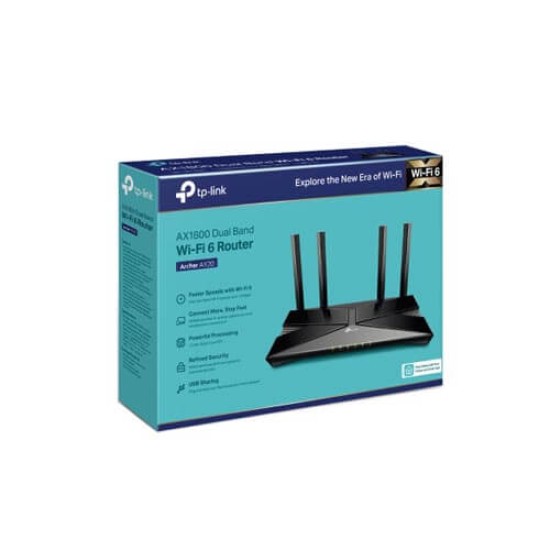 TP-Link Archer AX20 AX1800 Dual-Band Wi-Fi 6 Router