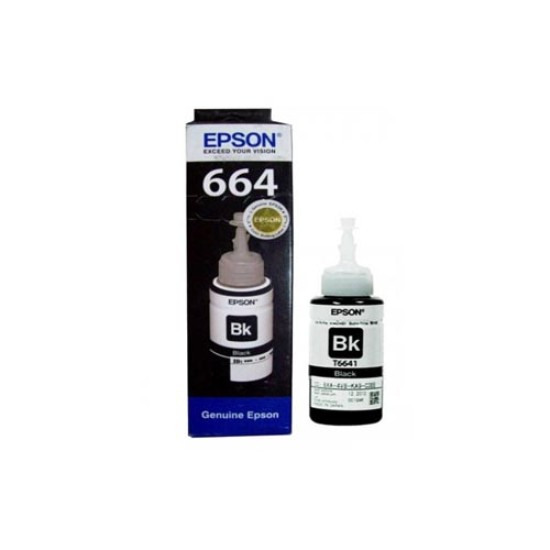 Epson C13T6641 Black Ink Bottle