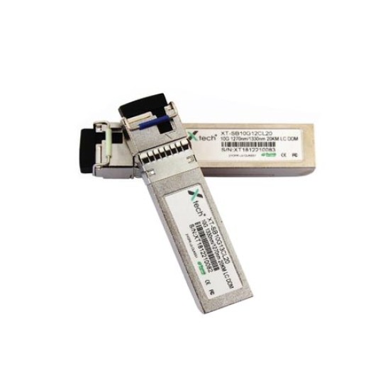 Xtech 10G SFP+ Modular 20KM LC Connector (1-Pair)