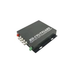4 Channel 720P-1080P HD-AHD HD-CVI HD-TVI CVBS Fiber Converter