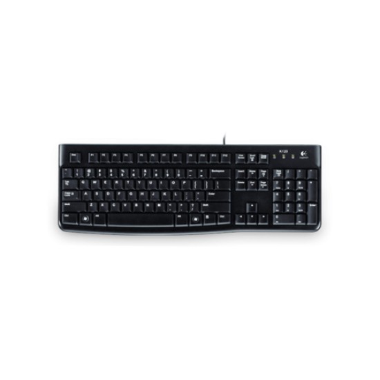 Logitech K120 USB Keyboard With Bangla Black
