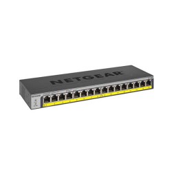 NETGEAR GS116LP 16-Port Gigabit Rackmount Unmanaged POE+ Switch