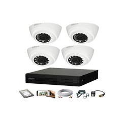 Dahua 4 Unit CC Camera Package