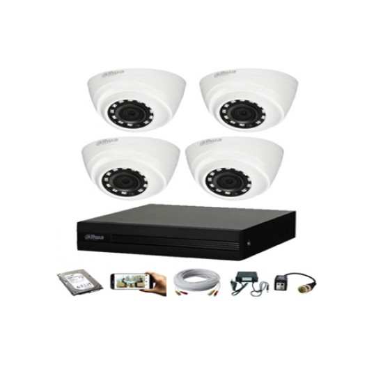Dahua 4 Unit CC Camera Package