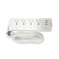 SOLITINE S3P-4-5M-U Power Strip