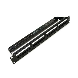 SOLITINE SOL-P2401-19 24 Port Patch Panel With Modular