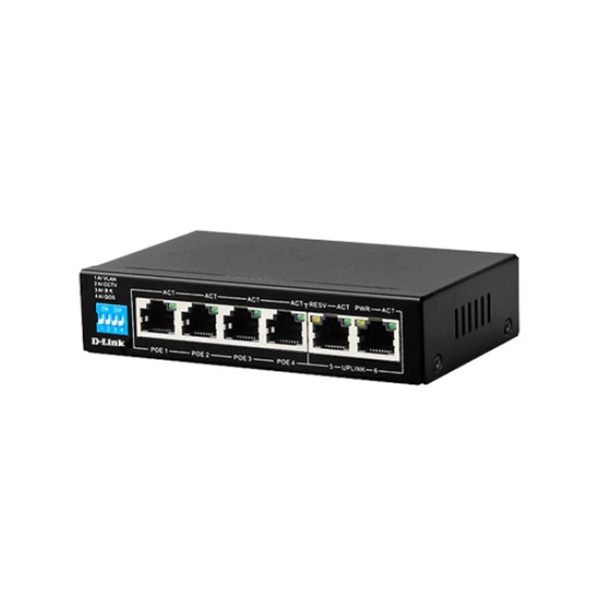 D-Link DES-F1006P-E 5-Port POE Switch