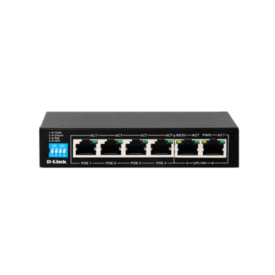 D-Link DES-F1006P-E 5-Port POE Switch