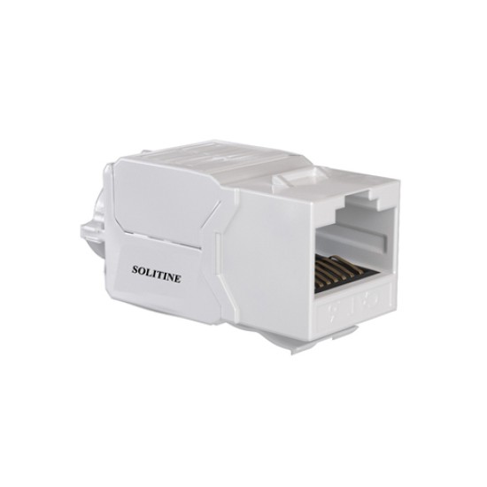 SOLITINE SOL-6A-F180B CAT6A Keystone Jack/Modular Jack